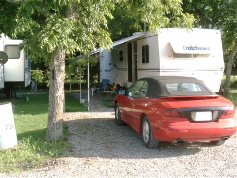24' L x 20' W parking per lot